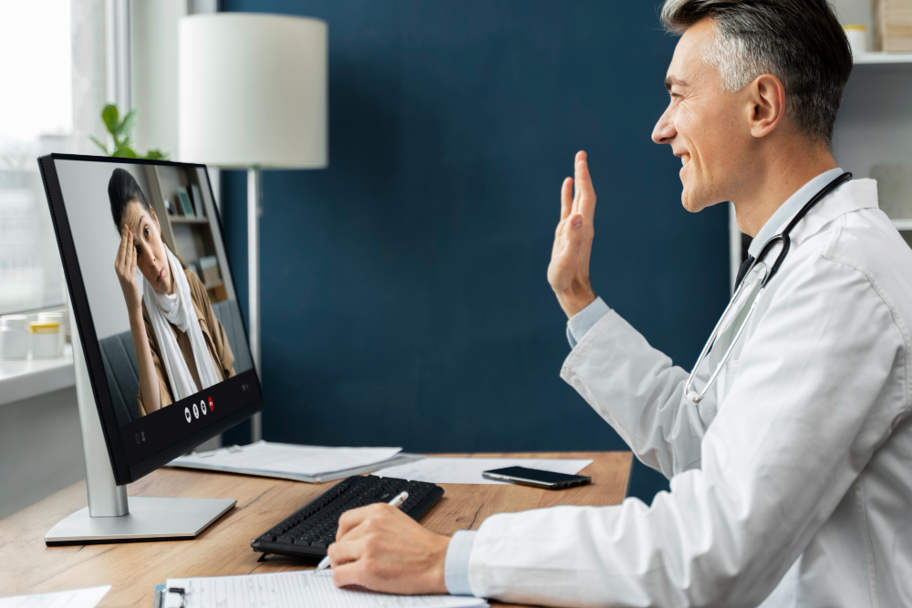 telemedicine for medical tourists, virtual medical consultations India, remote healthcare for international patients, telehealth follow-up care, pre-surgery video consultation, online doctor appointment abroad, post-operative telemedicine support
